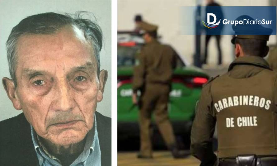 Siguen activas las diligencias para dar con el paradero de Ernesto Cárdenas por parte de la Fiscalía de La Unión y Carabineros.