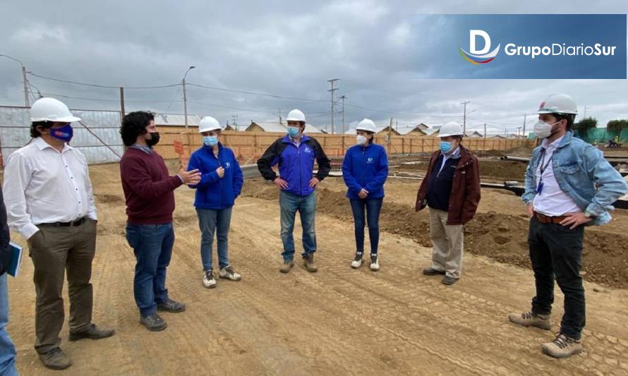 En terreno revisan avances en obras de la comuna de Lago Ranco