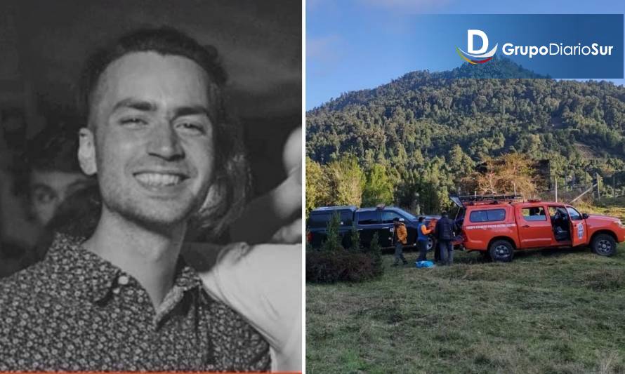 Sin vida fue encontrado Nicolás Fuenzalida en la precordillera de Puerto Octay