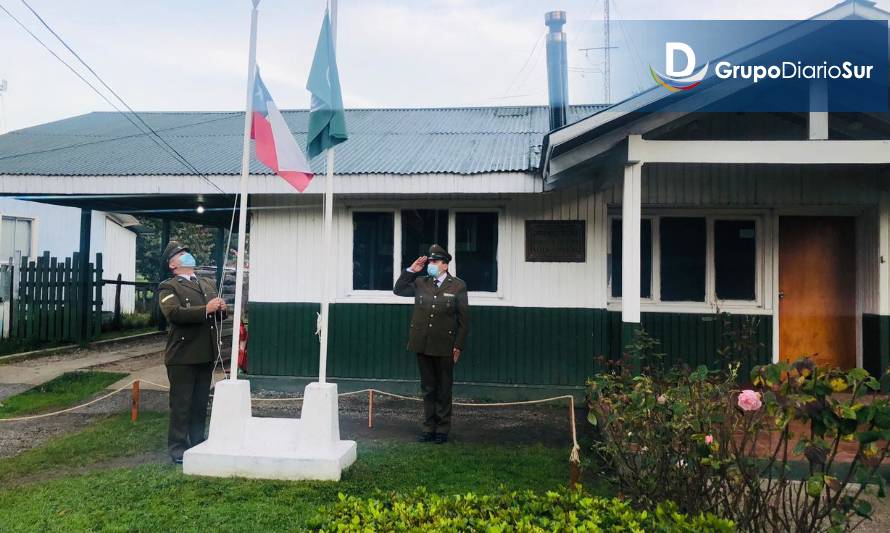 Carabineros de Llifén conmemoró aniversario 94 de la institución