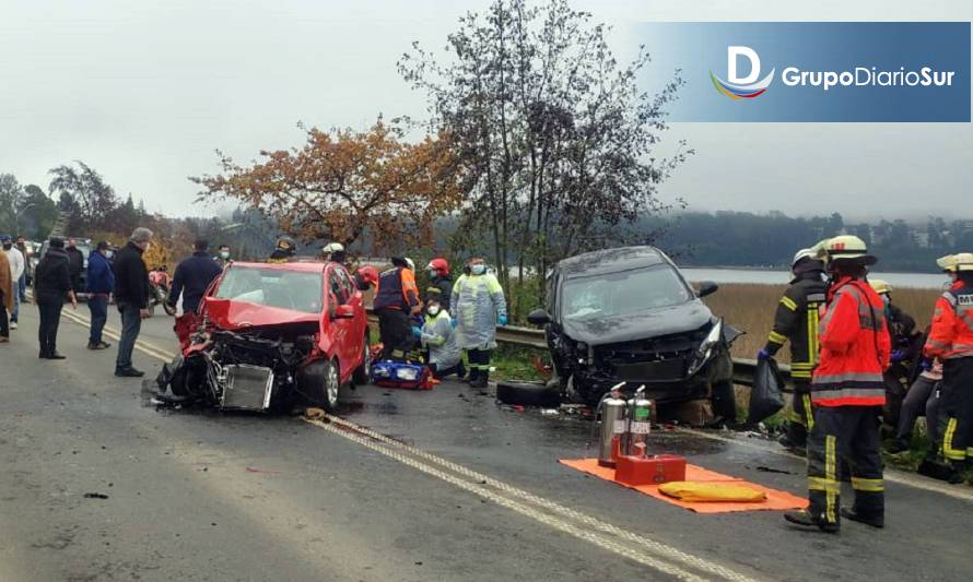 Accidente vehicular en sector Puente Cruces dejó 6 lesionados