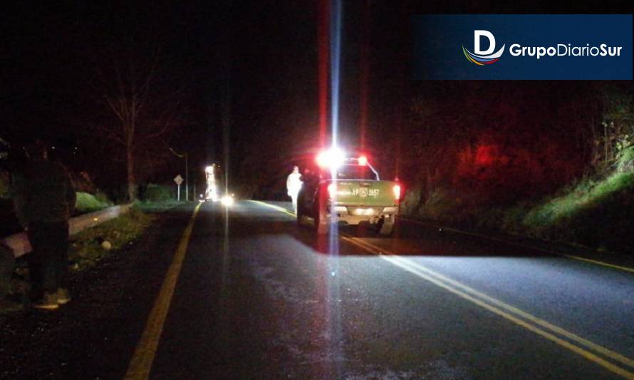 Se habilitó el tránsito vehicular en ruta Futrono-Llifén