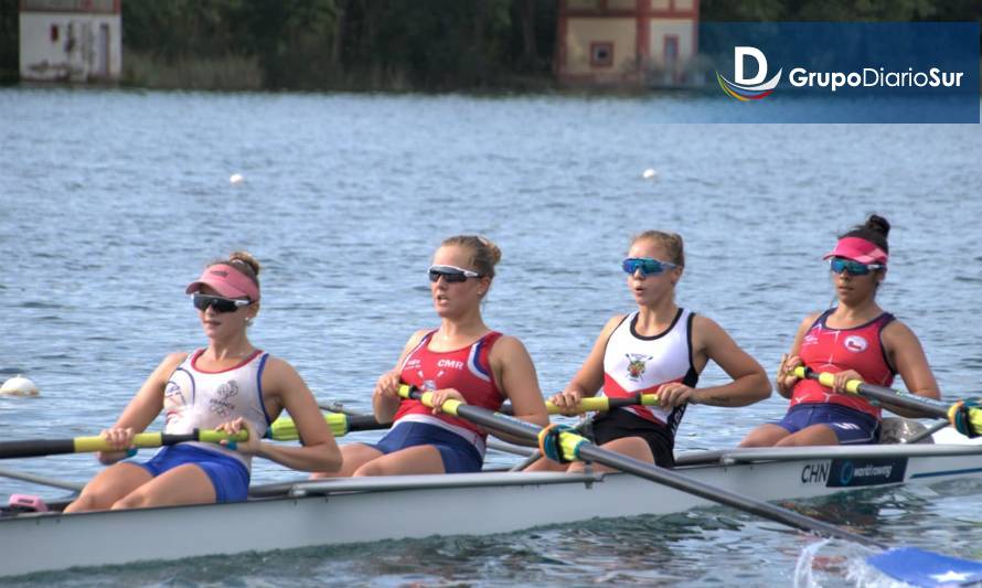 El cuatro femenino rozó la medalla y el cuádruple fue décimo