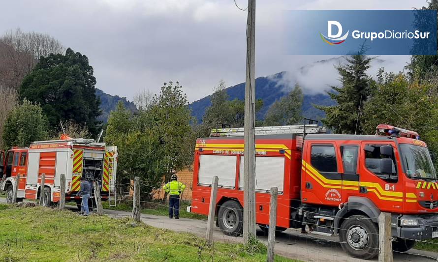 Alarma fue por inflamación de ducto en Pumol, comuna de Futrono