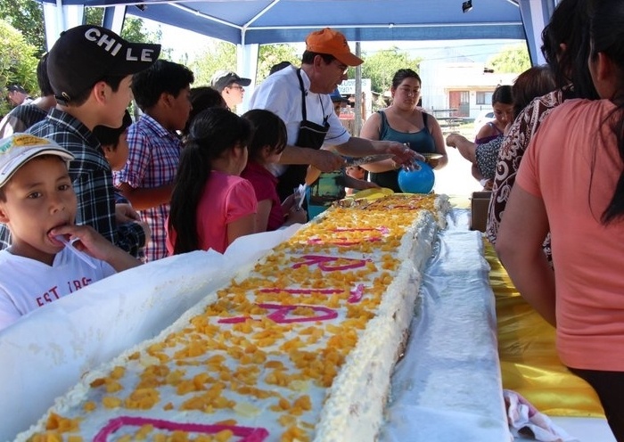 Torta de la Amistad 2013 en Futrono