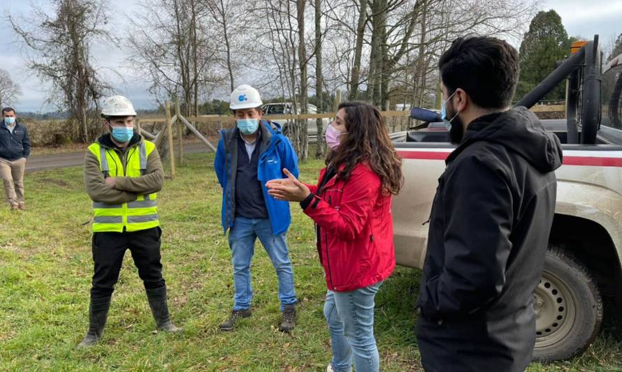 MOP ampliará cobertura de agua potable rural de Pitriuco en Lago Ranco