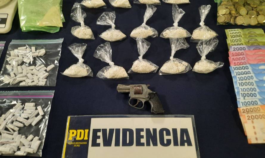 2 de ellos venezolanos: 4 nuevos detenidos por narcotráfico en Valdivia