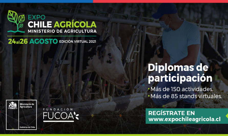 INIA invita a participar en la Expo Chile Agrícola 2021