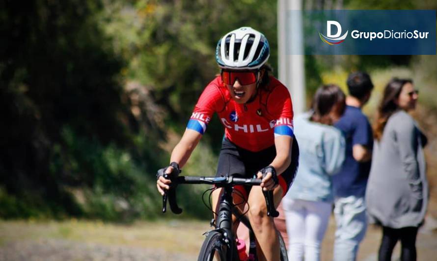 Ciclista laguina Savka Hernández representará nuevamente a Chile