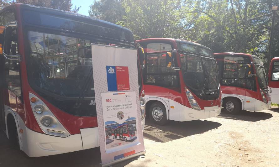 Conoce los nuevos buses de alto estándar que circularán por Valdivia