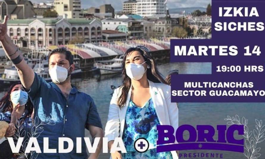 Iskia Siches participará de encuentro ciudadano en Valdivia 