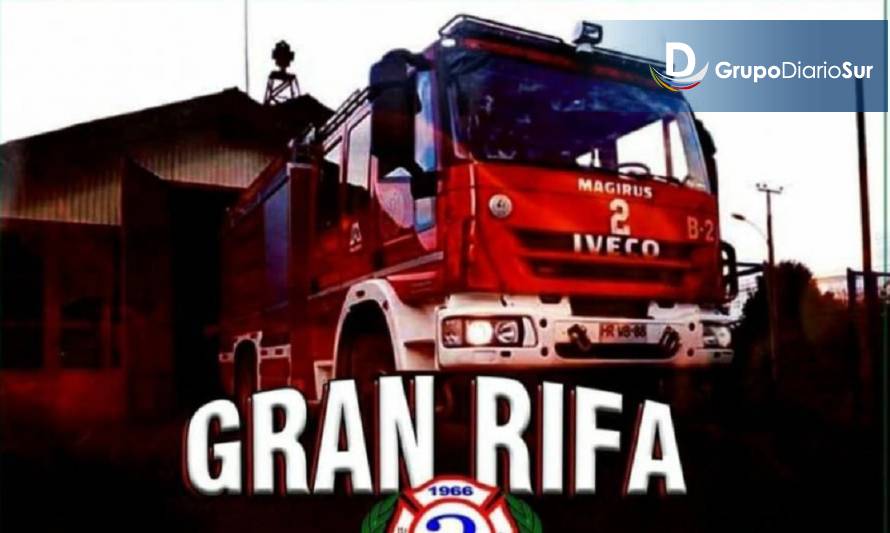 2da Compañía de Bomberos de Futrono realizó su “Rifa de los Corderos”