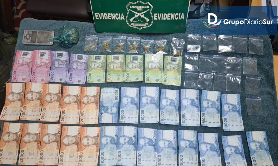 Hombre es detenido por microtráfico de drogas 