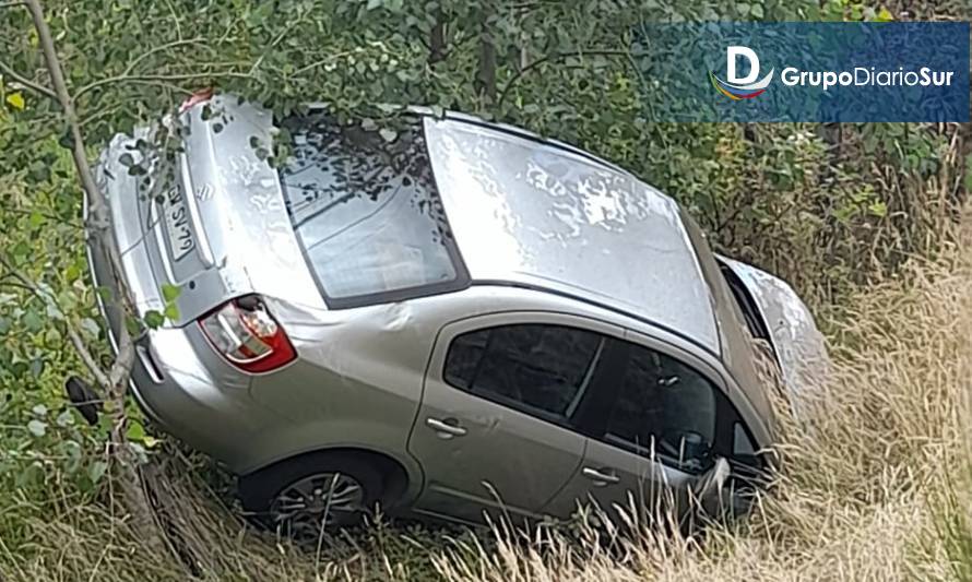 Un lesionado dejó accidente en la ruta Los Lagos-Panguipulli