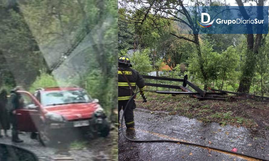 Vehículo despistó en ruta Coique-San Pedro