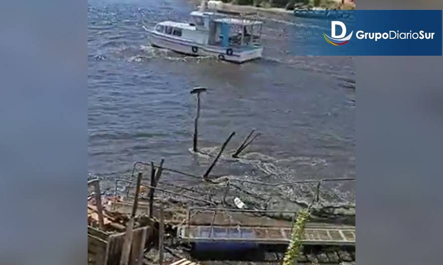 Corral recibirá recursos para reconstrucción de muelle destruido por tsunami