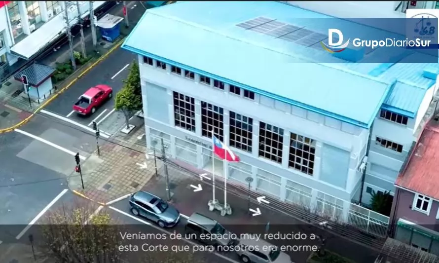 Corte de Apelaciones de Puerto Montt estrenó documental en su aniversario