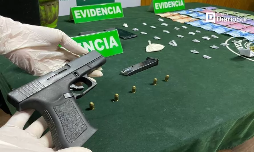 Carabineros desbarató dos focos de venta de drogas en Guacamayo