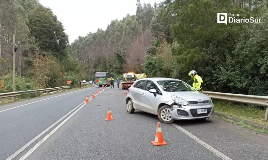 Alarma por despiste de vehículo en ruta Paillaco-Valdivia