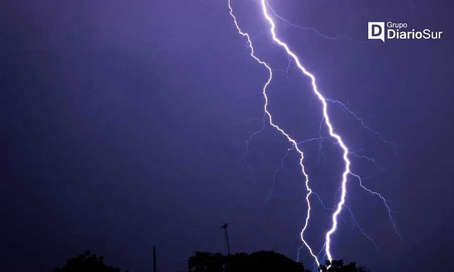 Alerta temprana preventiva por tormentas eléctricas en Los Ríos 