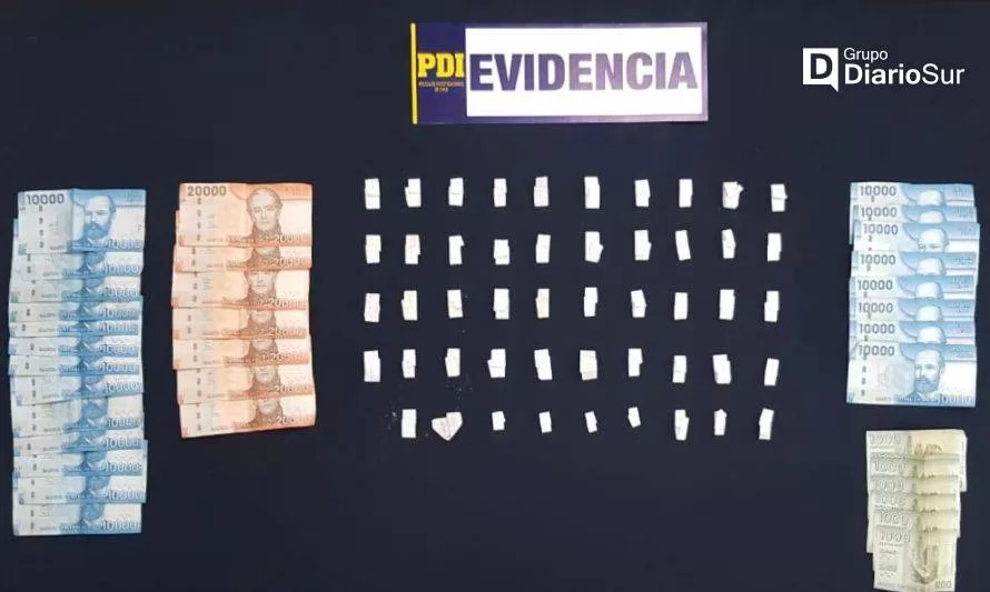Desarticulan punto de venta de droga en población Libertad de Valdivia
