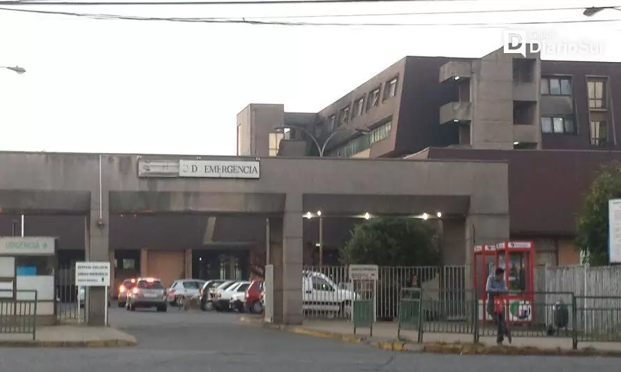 AHORA: Nuevamente colapsó la atención en el Hospital Base de Valdivia