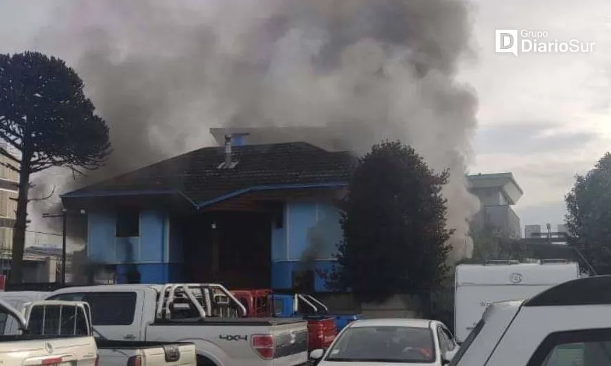 Osorno: menor falleció en incendio que consumió residencia para adolescentes