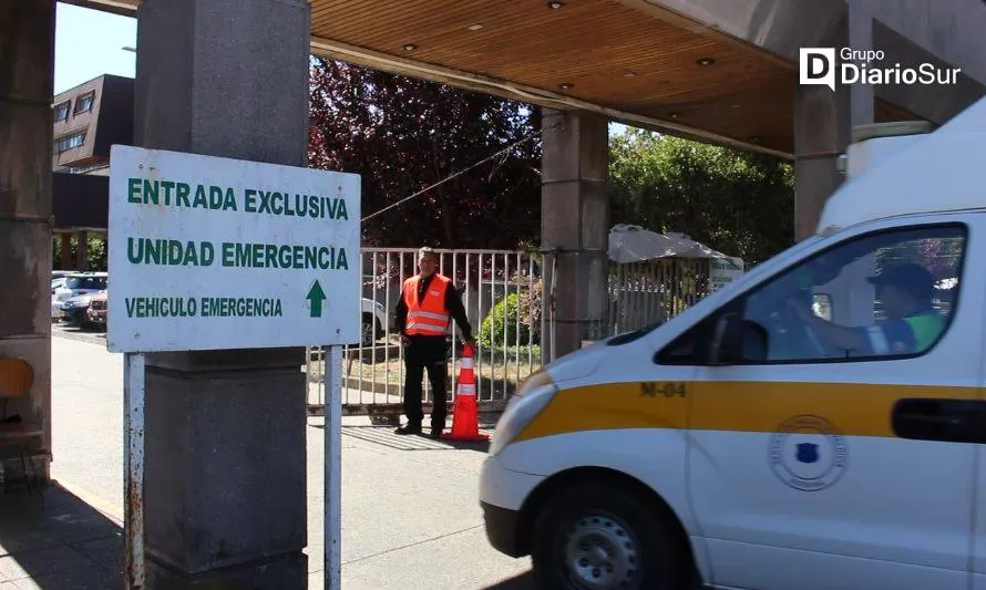 Hospital Base Valdivia llama al uso responsable del servicio de urgencia