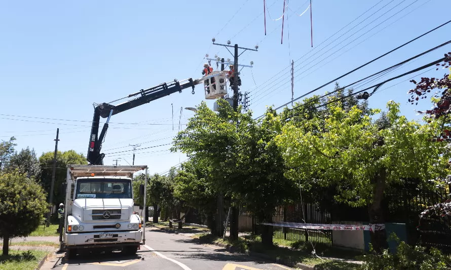Saesa beneficiará a más de 700 familias de Población Libertad con mejoramiento de la red eléctrica