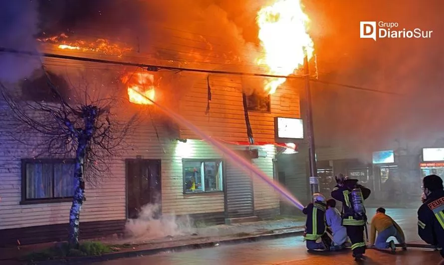 AHORA: Incendio declarado en panadería paillaquina