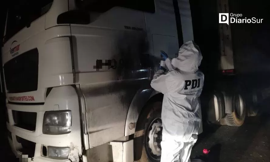 En La Araucanía apareció conductor de camión que fue abandonado sin carga en Mariquina