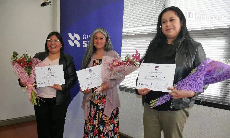 Premian a ganadoras del programa Mujeres con Energía de Saesa
