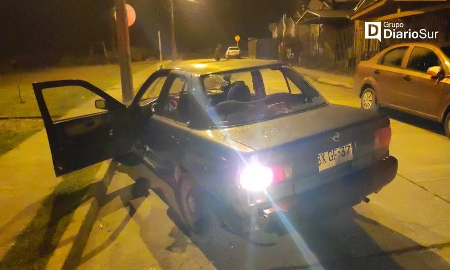 Valdivia: detienen a dos adolescentes en auto robado