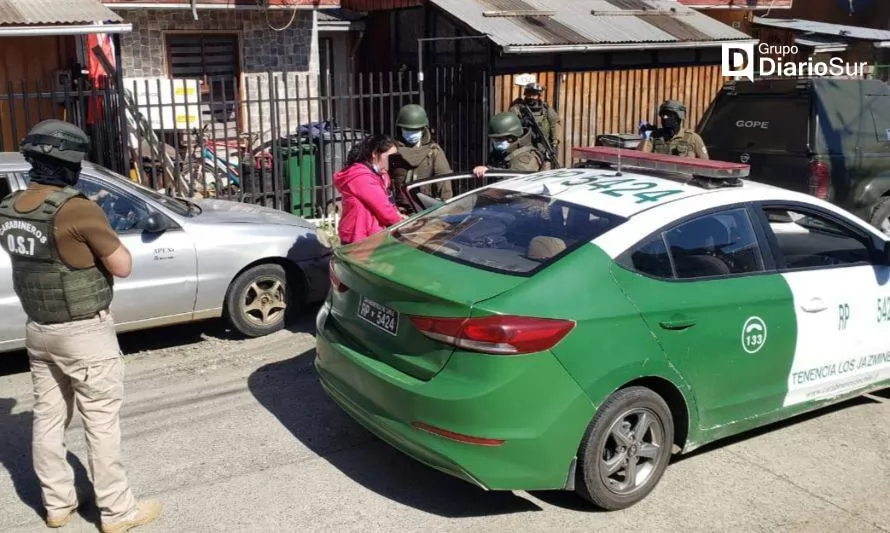 Carabineros detuvo a banda de narcos que operaba en Valdivia