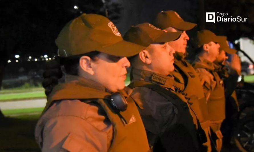 Balance ronda preventiva: tres detenidos y más de 200 controles en Valdivia