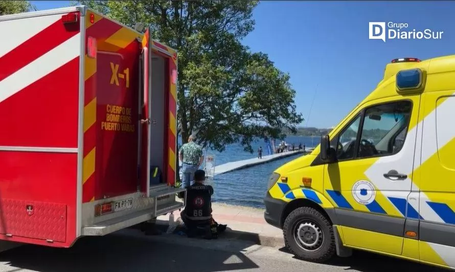 Menor de edad falleció ahogado tras internarse en las aguas del Lago Llanquihue