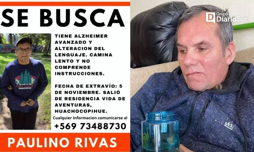 Caso Paulino Rivas: 13 días desaparecido y ninguna pista de su paradero