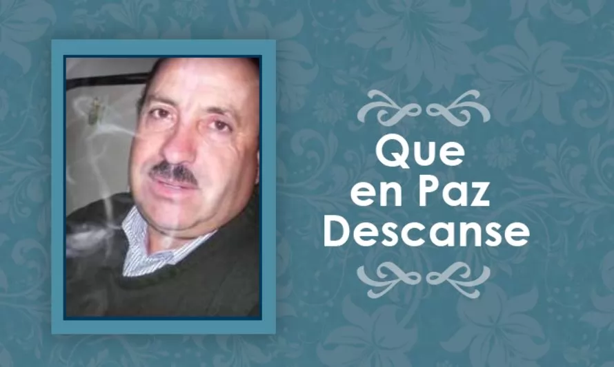 [Defunción] Falleció Marcos Antonio González Duhalde Q.E.P.D