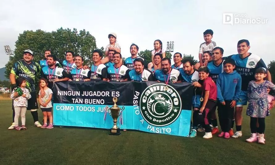 Campero se llevó a Panguipulli la copa del fútbol regional senior