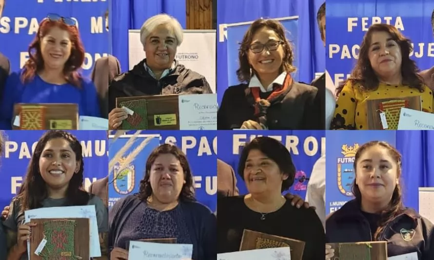 Futrono premia a nueve mujeres líderes que destacan este 2023