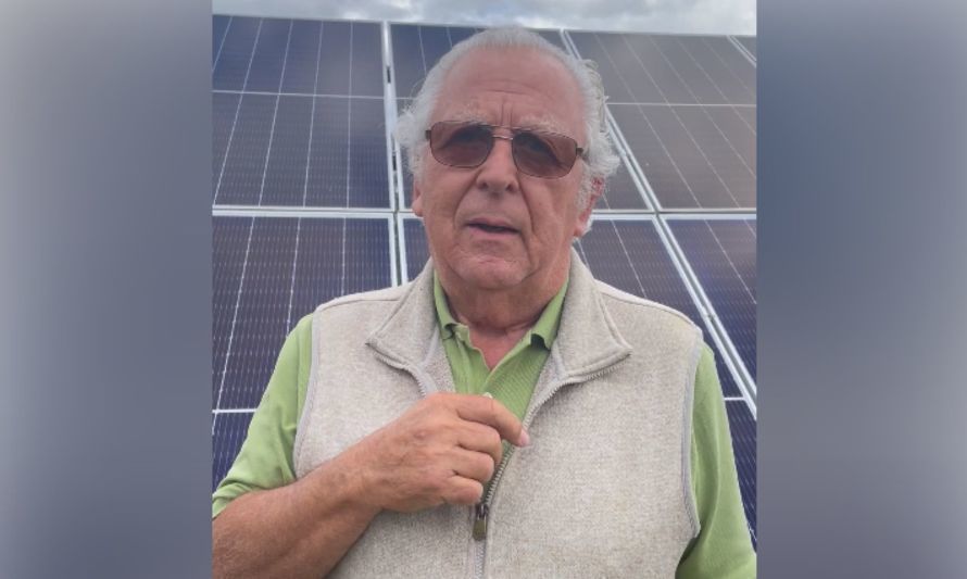Académico y agricultor destaca los beneficios de la tecnología fotovoltaica