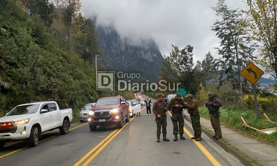 Habilitan ruta Futrono-Llifén tras toma realizada por vecinos de Caunahue