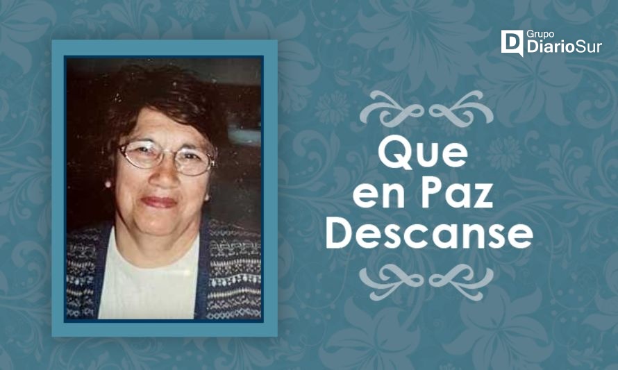 [Defunción] Falleció Norma Sandoval Sandoval Q.E.P.D