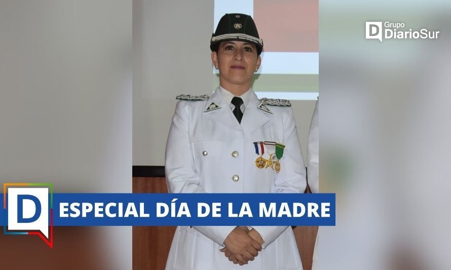 Teniente coronel Loreto Fuentes: madre y comprometida con Gendarmería