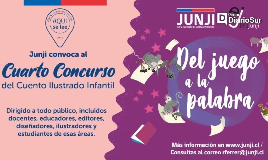 Invitan a cuarta versión de concurso del cuento ilustrado infantil