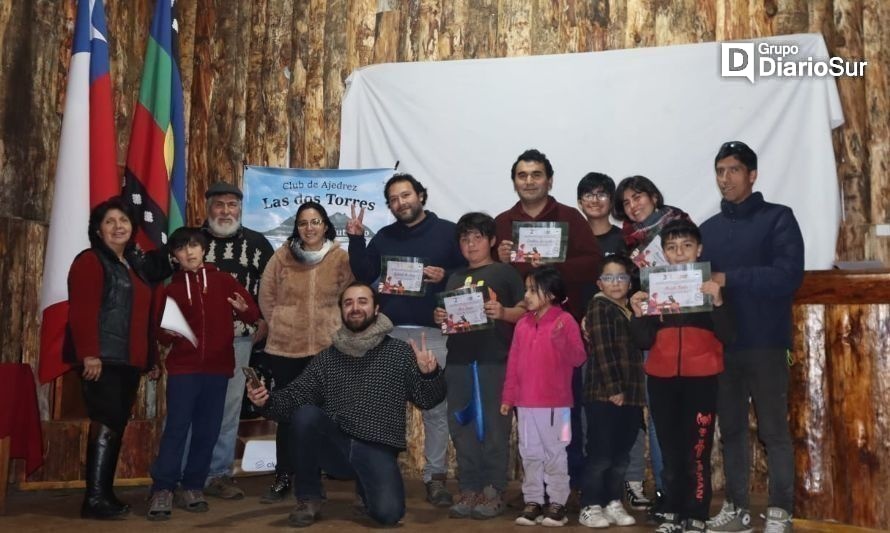 Exitoso torneo de ajedrez se realizó en Llifén