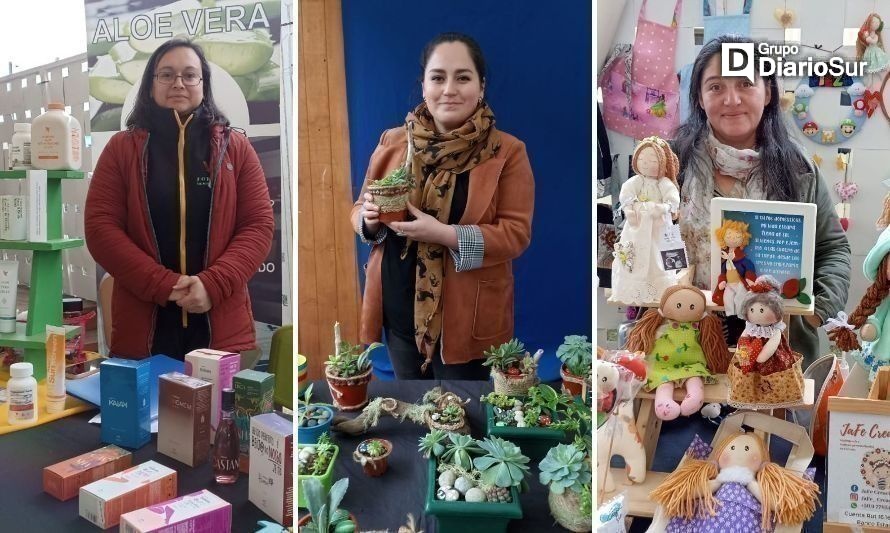 Visita la Expo Mujeres Jefas de Hogar especial Día del Padre en Futrono