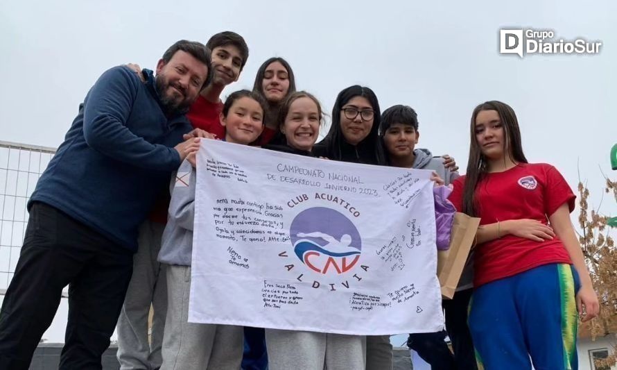 Acuático Valdivia compitió en Nacional de Desarrollo y Regional Escolar