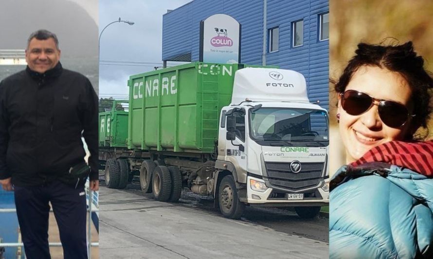 Padre e hija impulsan a las empresas a gestionar sus residuos y reciclar desde Valdivia con Conare