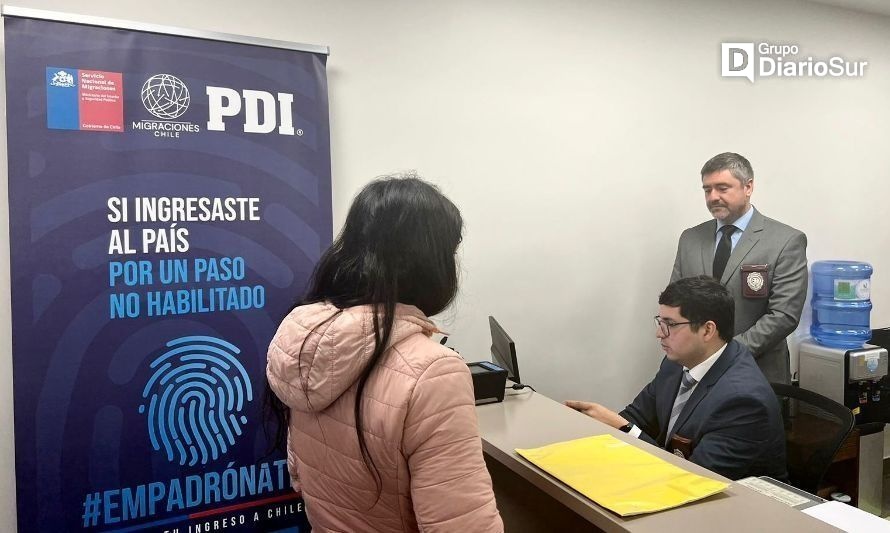 PDI inició Empadronamiento Biométrico a extranjeros en Los Ríos